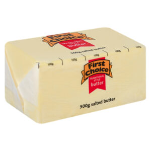 Butter Salted First Choice 500g