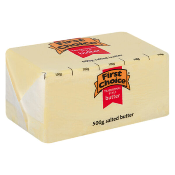 Butter Salted First Choice 500g