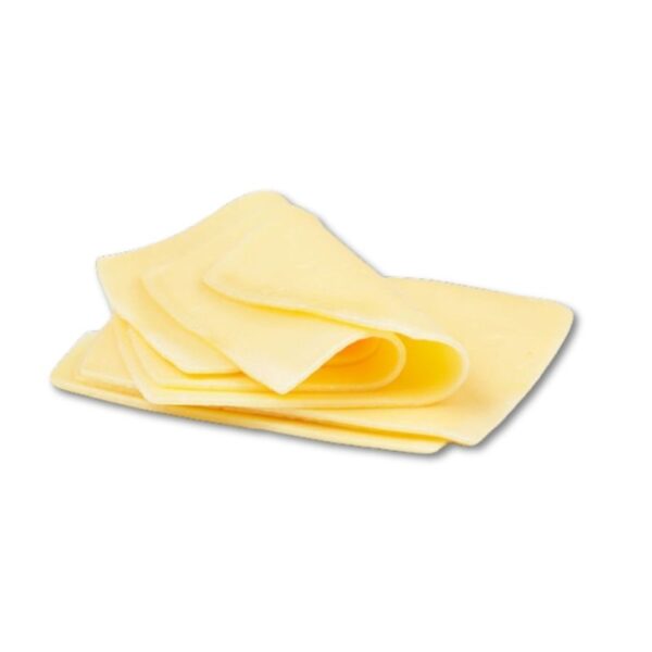 CHEESE CHEDDAR SLICES 50 x 20G VACUUM PACK +- 1KG