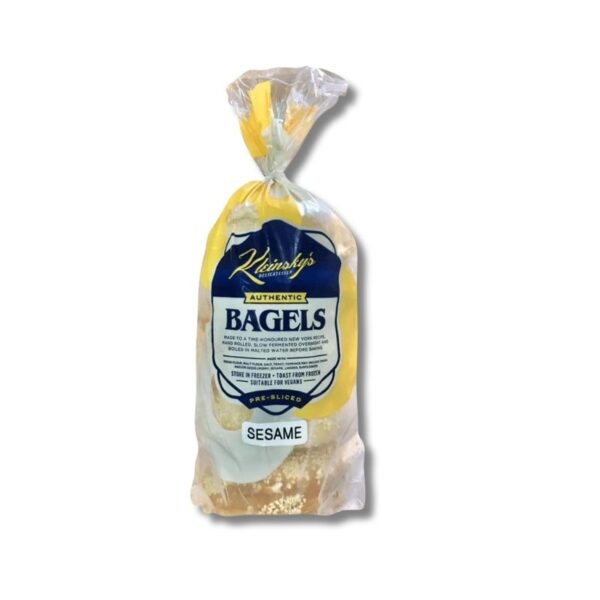 Kleinskys Bagels pre sliced sesame 5's