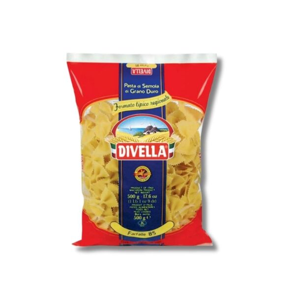 Pasta Divella Farfalle 85 500g