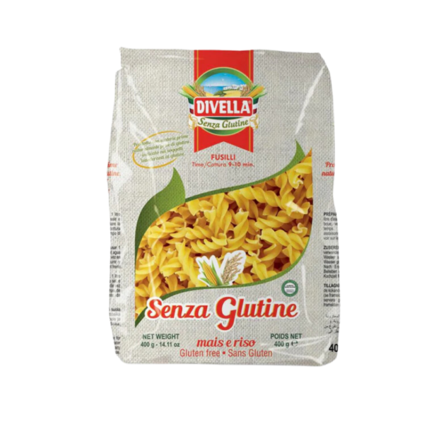 Pasta Divella Fusilli Gluten Free 400g