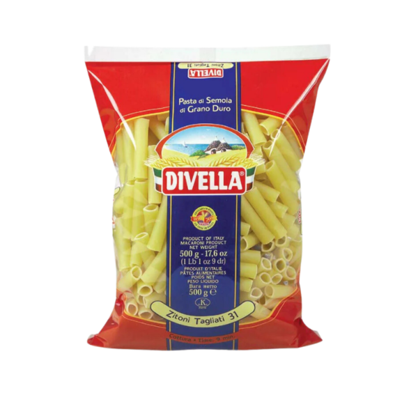 Pasta Divella Zitoni Tagliati #31 500g