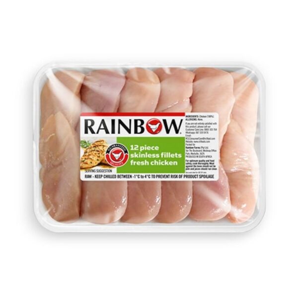 RAINBOW CHICK FILLET NEW PER BOX +-12KG