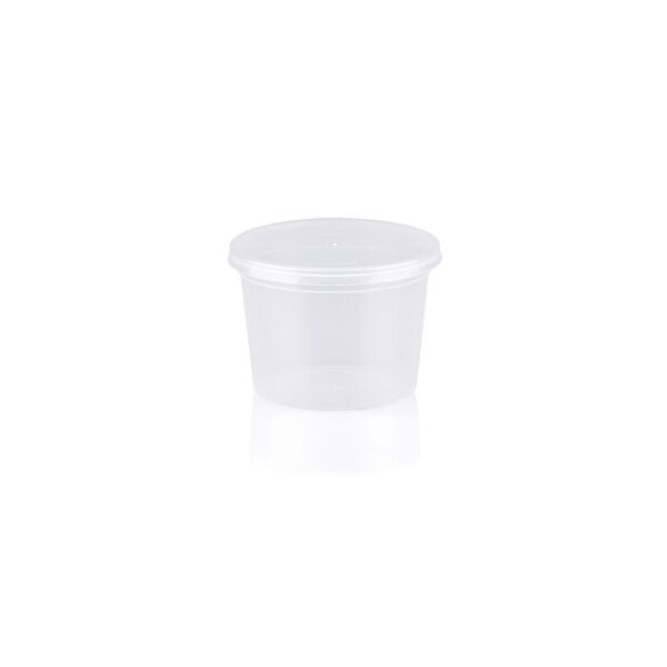 Tubs and Lids Clear 100ml 100's